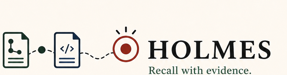 Holmes v56 Evidence Trail logo crop