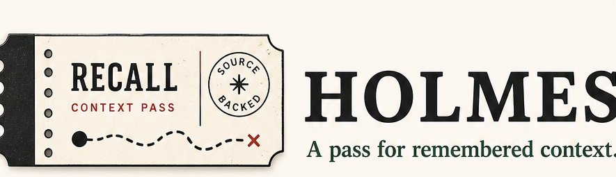 Holmes v64 Recall Ticket logo crop
